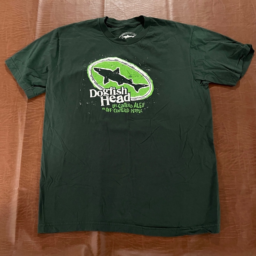 Dogfish Head Beer Shirt - Size Large (Fit Medium)